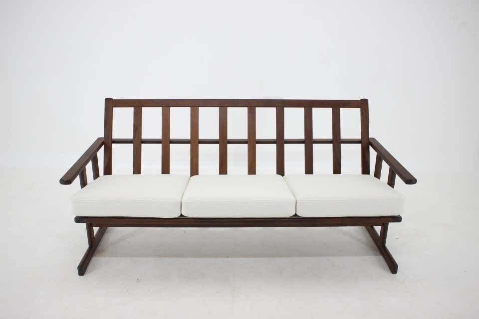 1950s Rare Borge Mogensen 3 Seater "Shaker" Sofa By Fdb Mobler, Denmark photo buy
