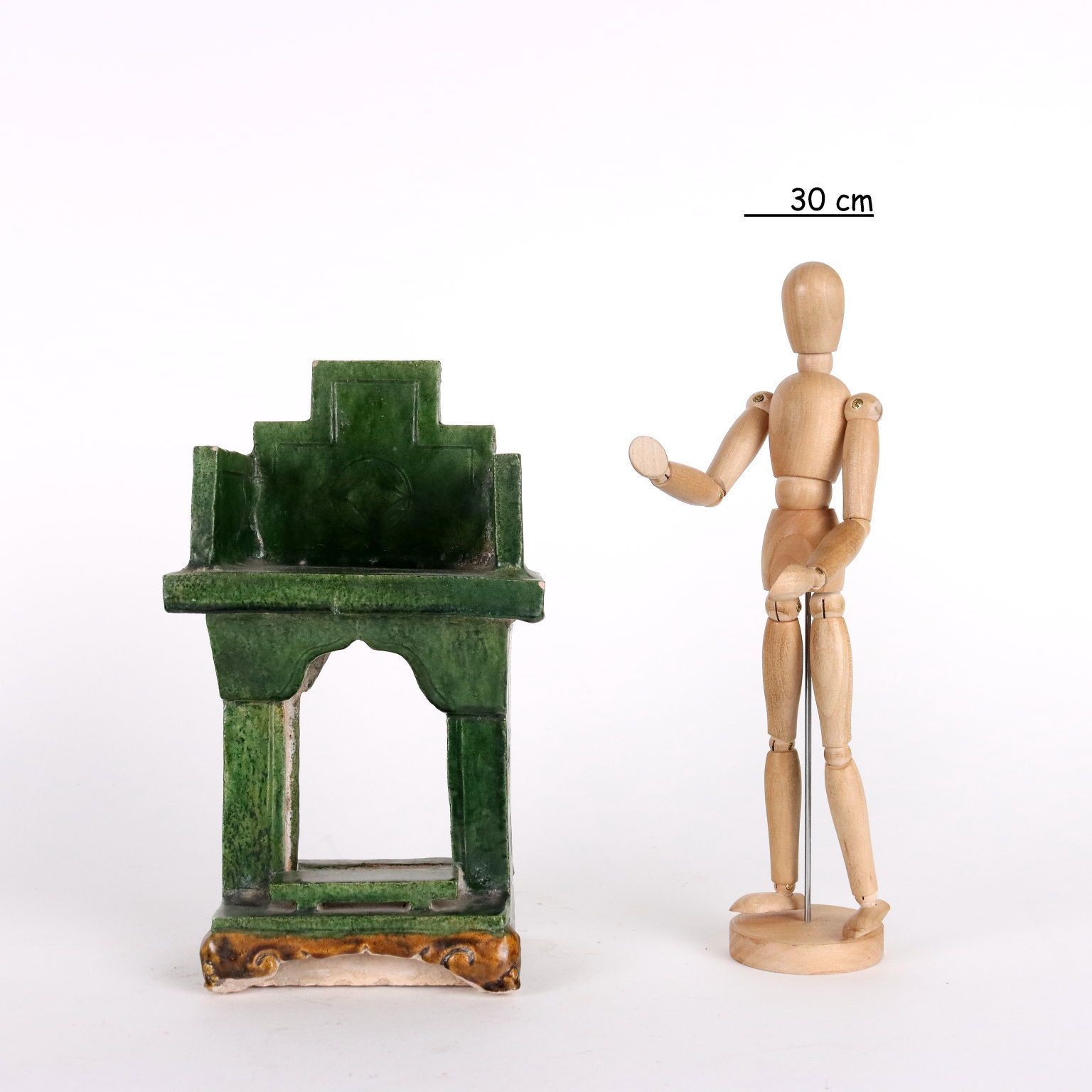 In Scale Throne Ceramic China Ming Era (1368 1644) photo furniture
