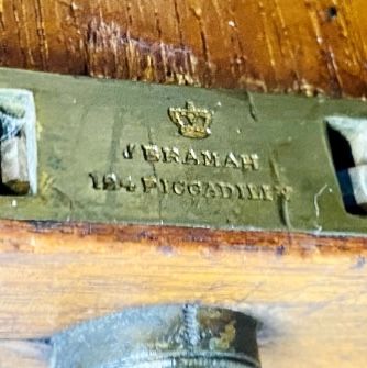 Antique Oak 5 Drawer Collectors Cabinet With Brass Handles, Early 19th Century photo 600.0