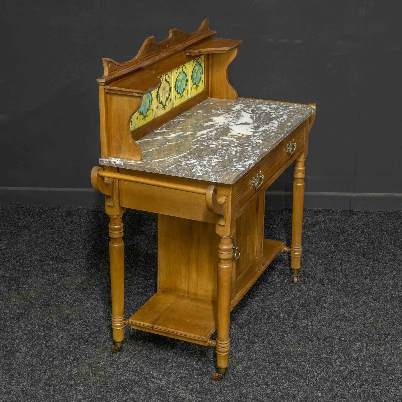 Edwardian Birch Washstand photo 1050.0