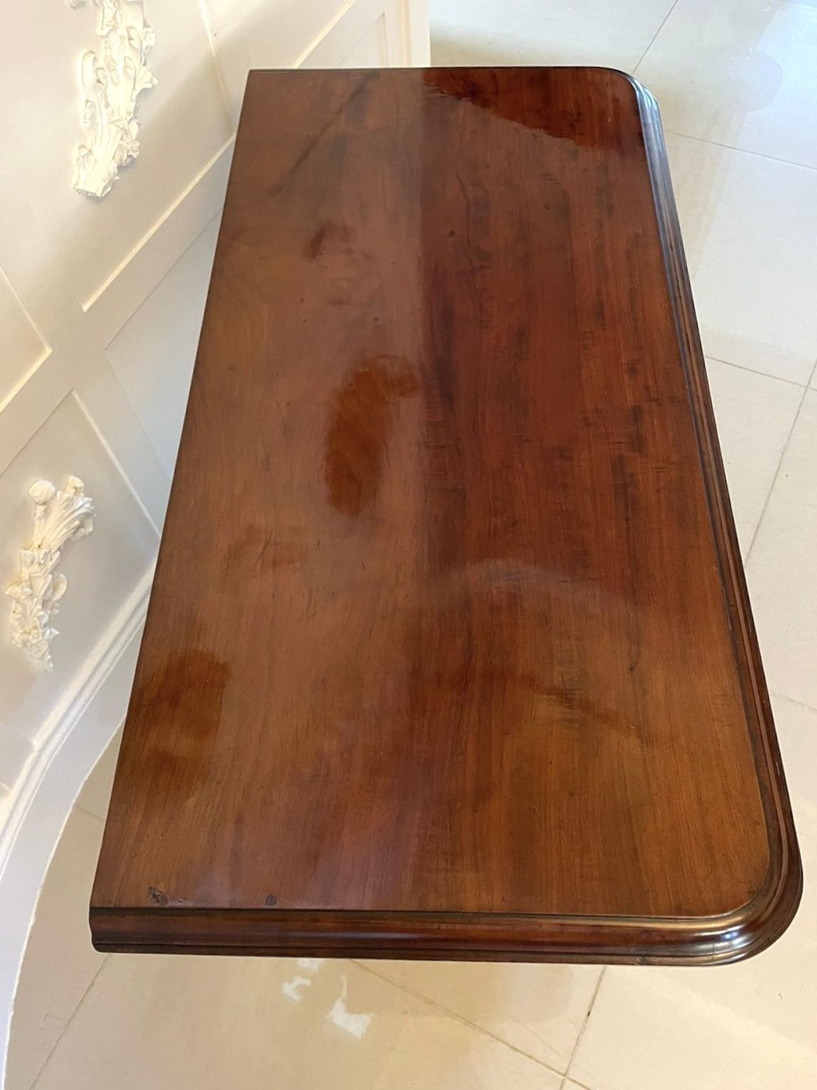 Outstanding Quality Antique Mahogany Card Table photo for sale