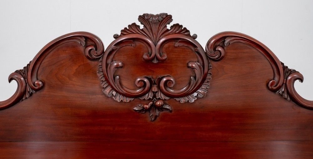 Victorian Sideboard   Mahogany Pedestal Server 1870 photo furniture