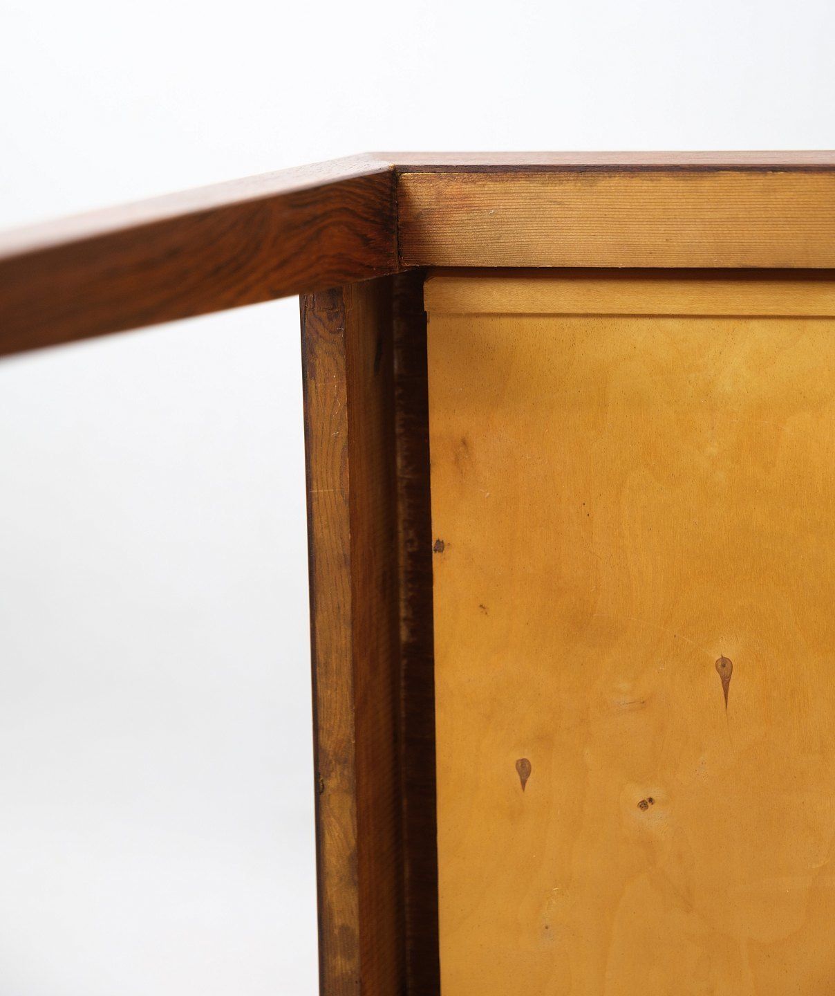 photo furniture Side Table In Rosewood By Haslev Furniture Factory From 1960s