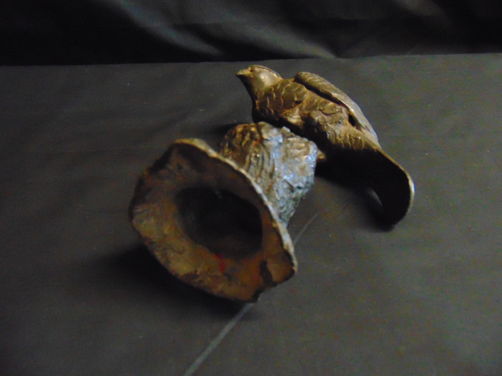 Cast Bronze Of Roosting Bird, 1960s photo buy