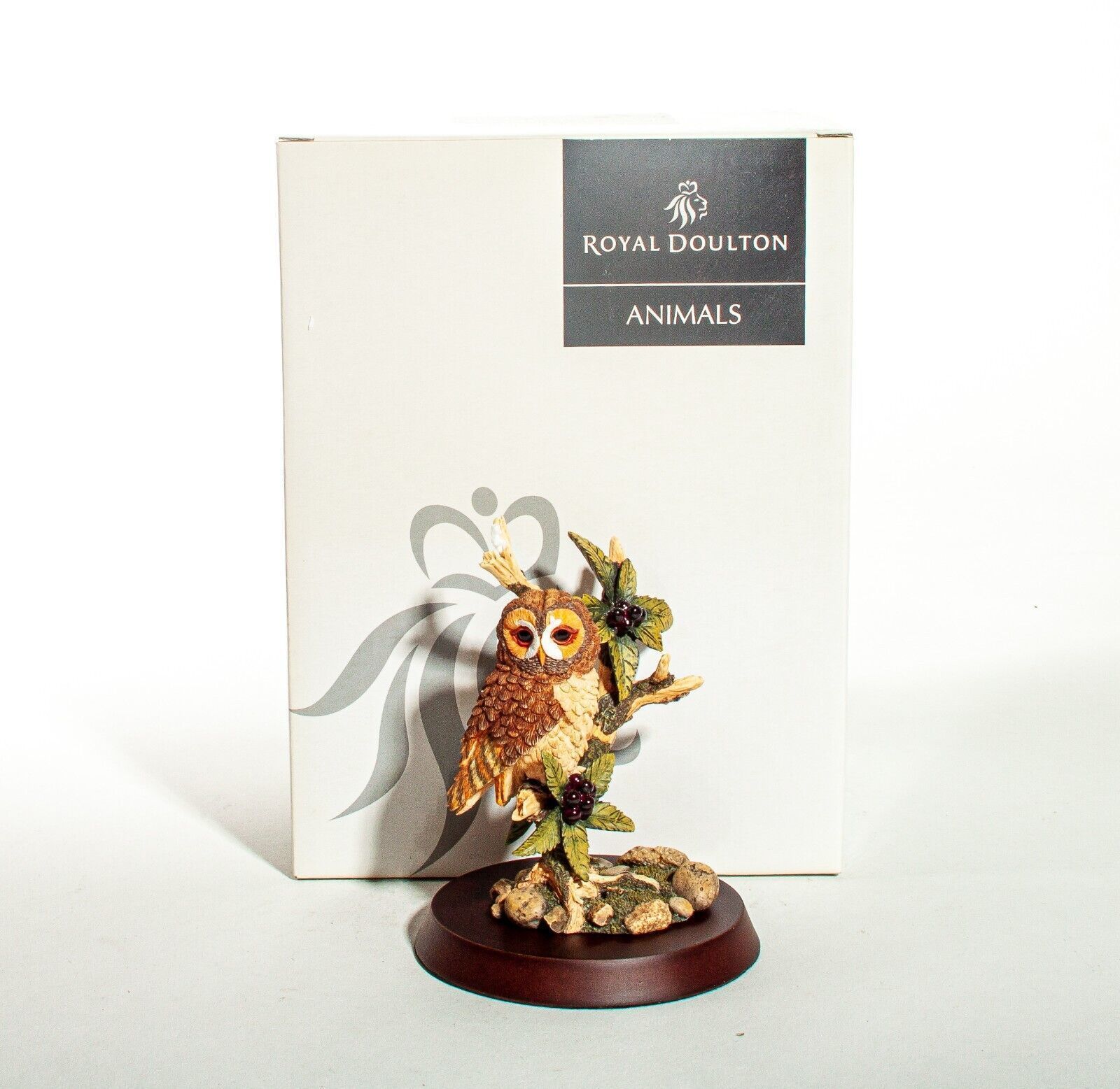Royal Doulton Animals Birds Of Nature Tawny Owl Oxed Figure   Uk Made!