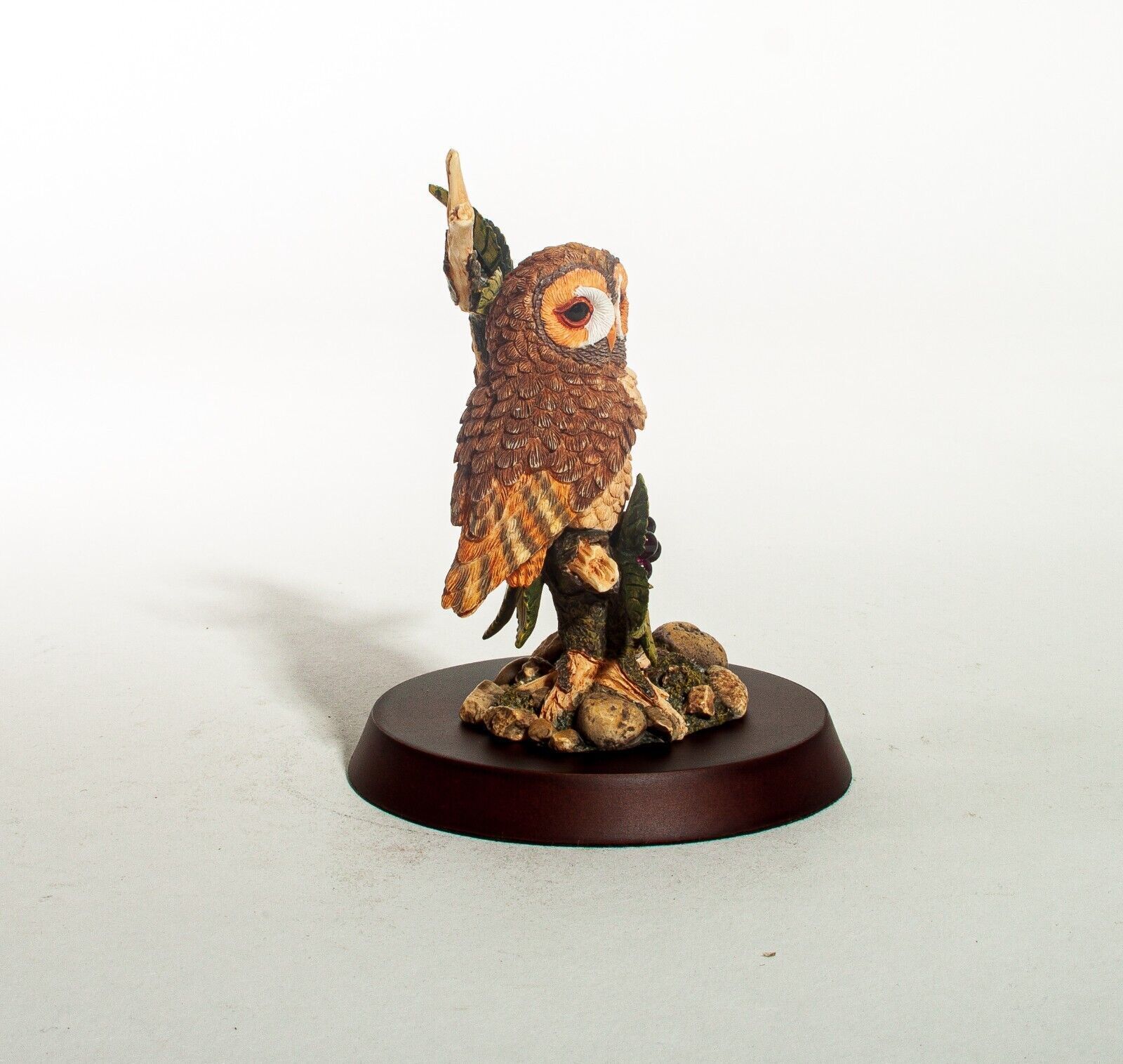 Royal Doulton Animals Birds Of Nature Tawny Owl Oxed Figure   Uk Made! photo 95.0