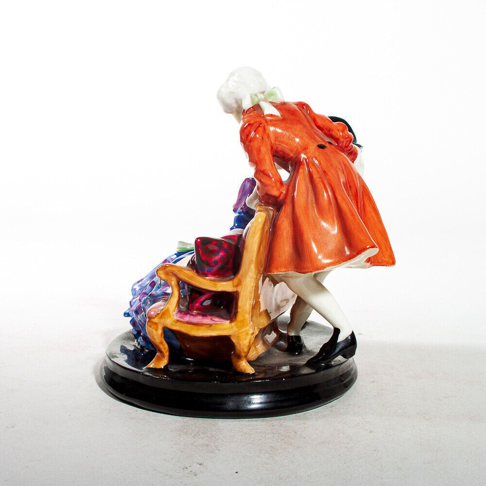 Royal Doulton Figure 'Tete A Tete' Hn799 Leslie Harradine Designed   Uk Made photo furniture