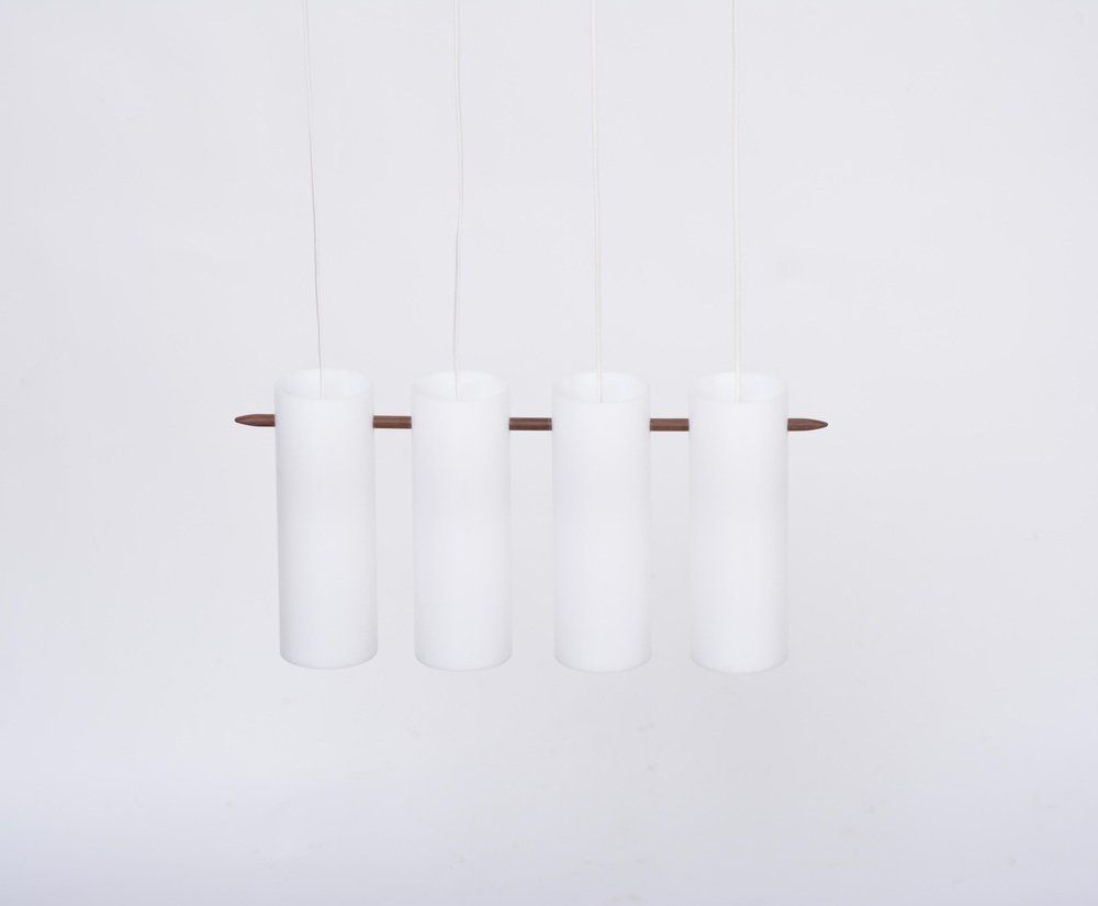 Mid Century Modern Swedish Pendant Lamp By Uno & östen Kristiansson For Luxus, 1960s photo Lighting
