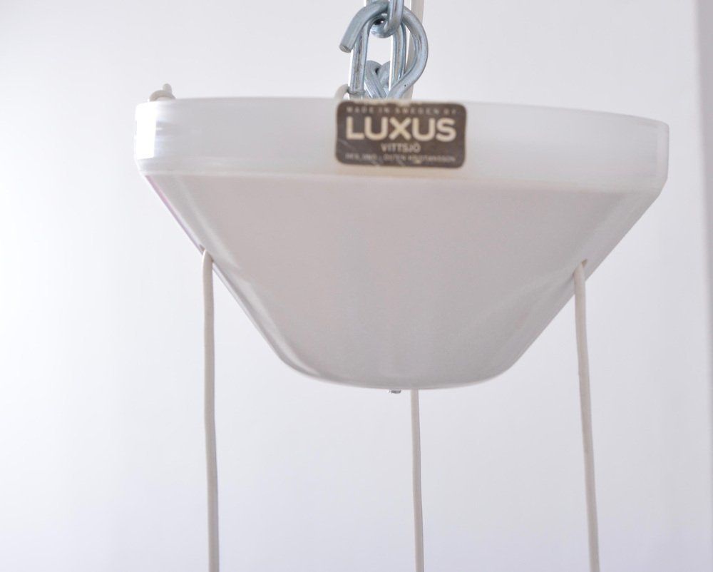 Mid Century Modern Ufo Pendant Lamp By Uno And östen Kristiansson For Luxus, 1960s photo Lighting
