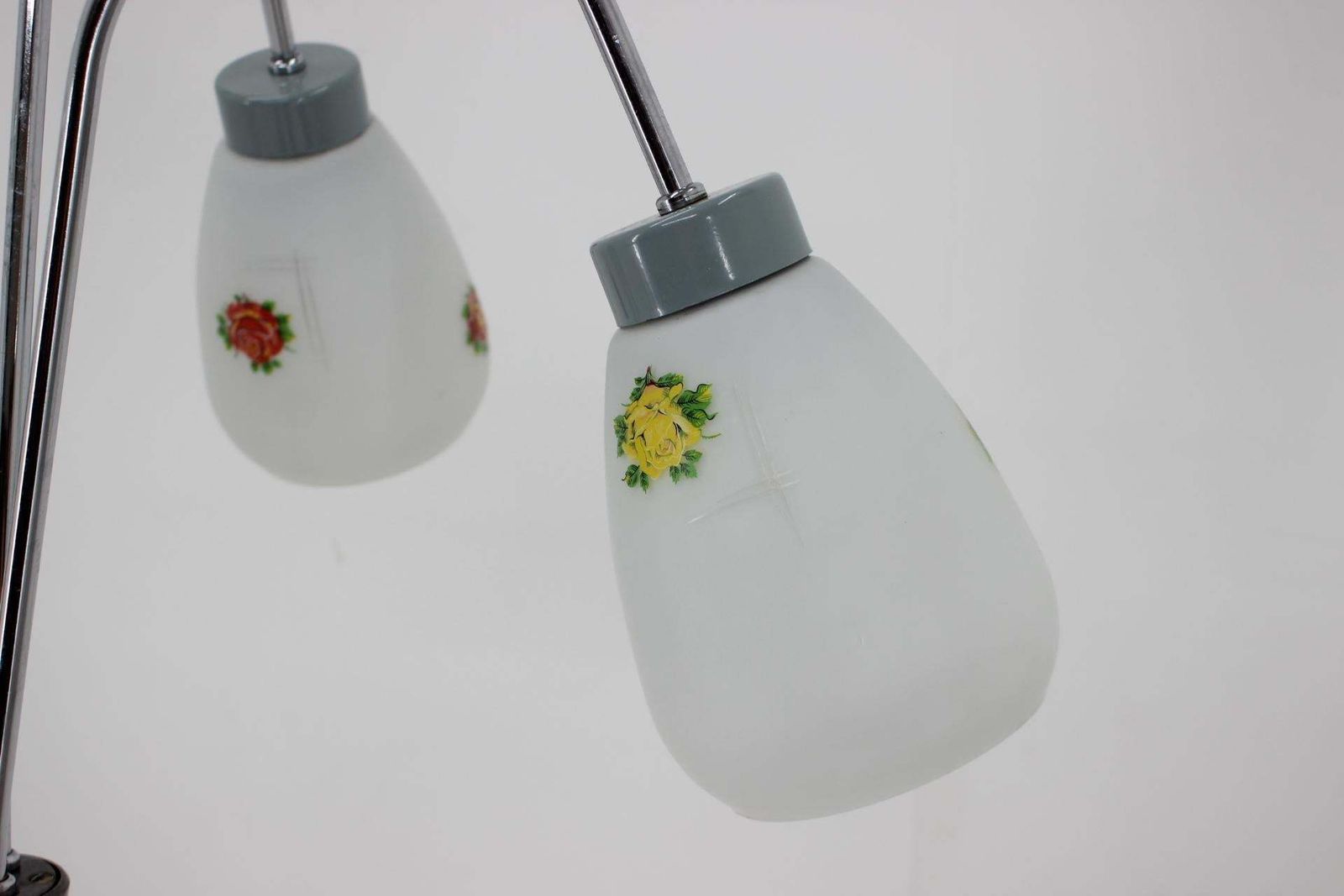 1960s Floor Lamp With Glass Shades ,Czechoslovakia photo buy