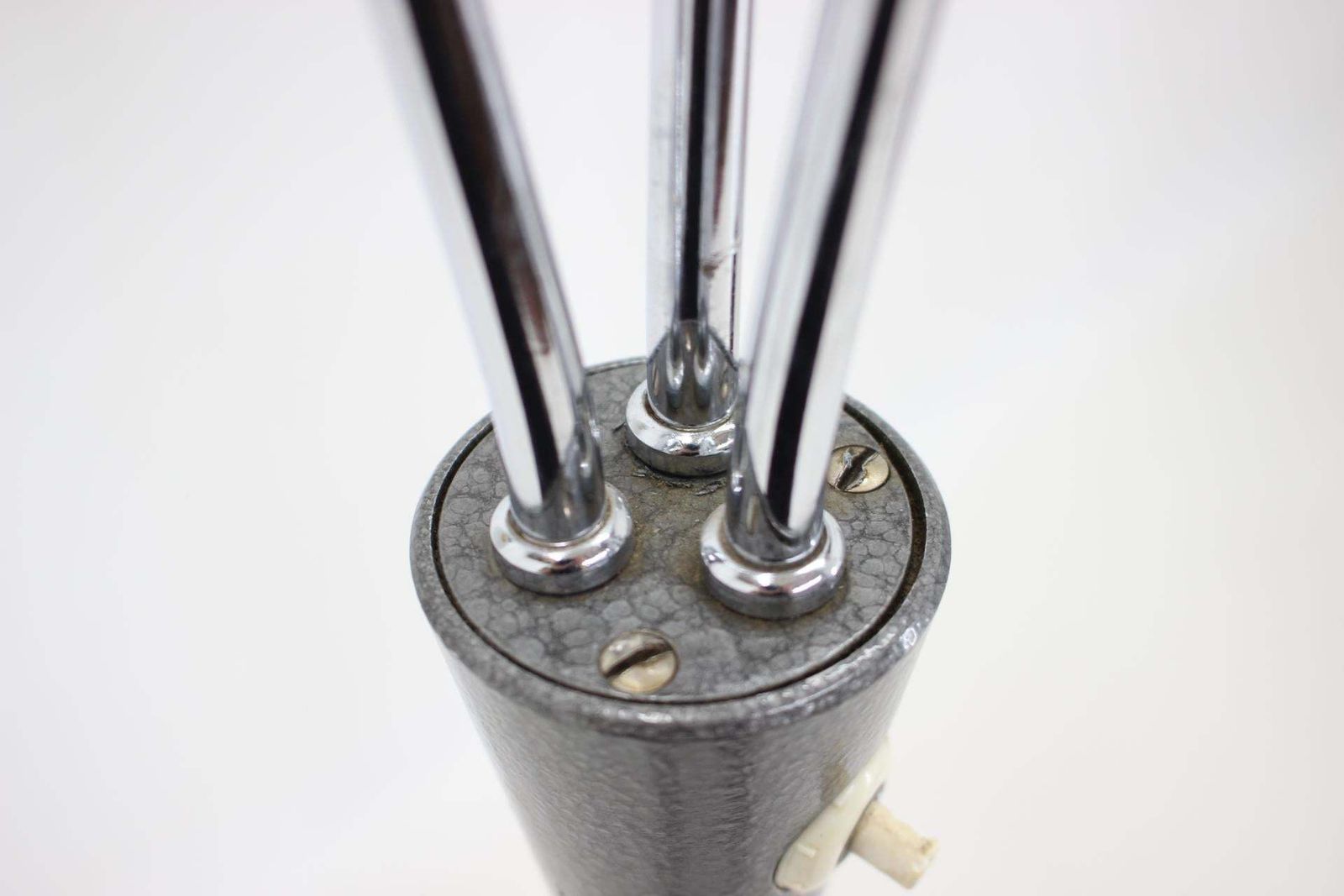 photo for sale 1960s Floor Lamp With Glass Shades ,Czechoslovakia
