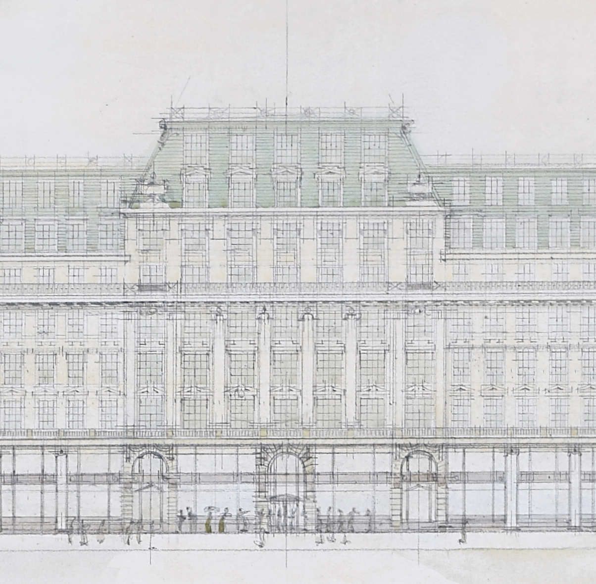 Albert Walter Moore (1874 – 1965) Design For 30 Fenchurch Street (1915) photo 3350.0