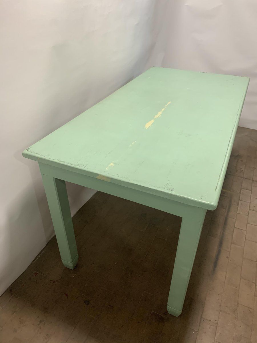 Italian Osteria Dining Table 1950s photo furniture