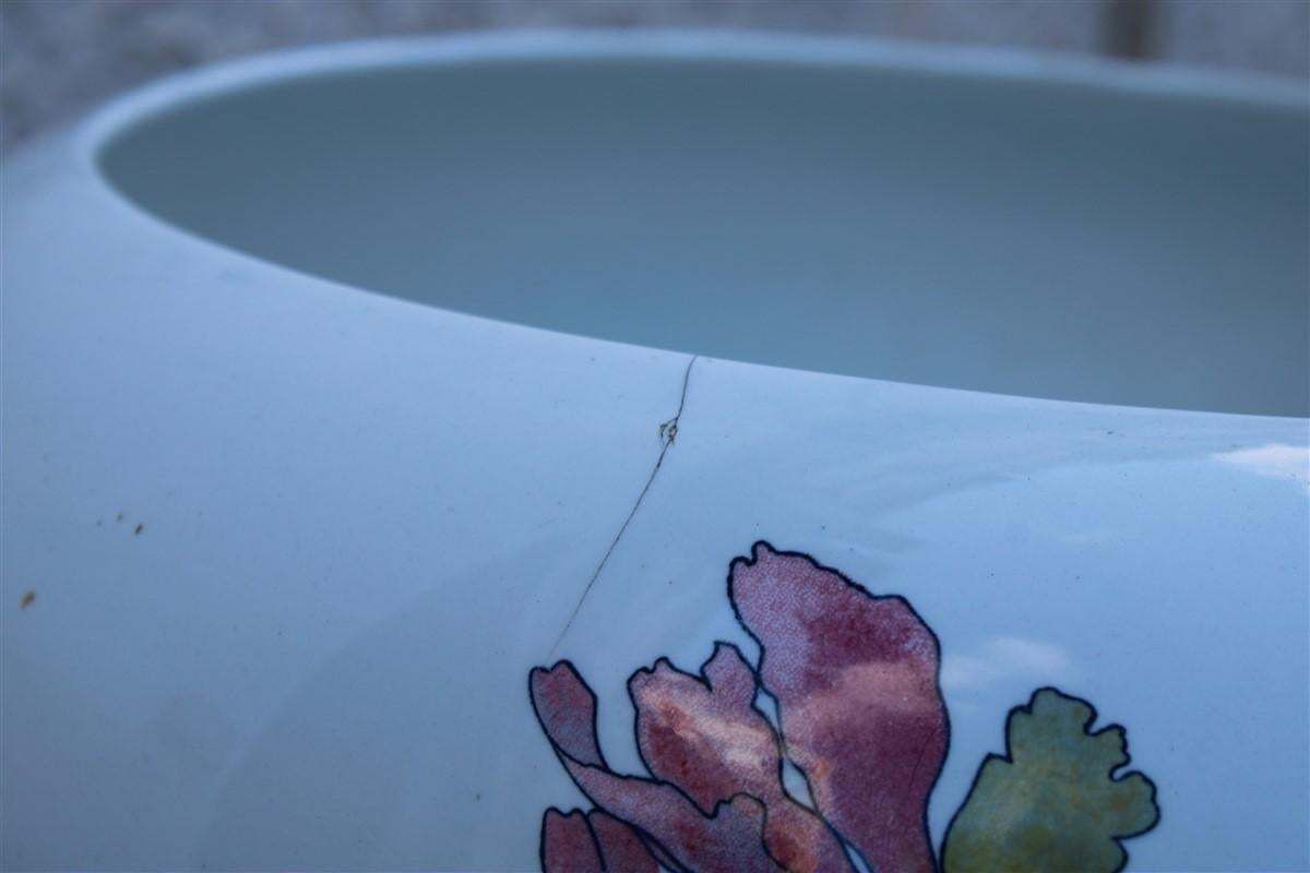 Large Vase Richard Ginori Art Nouveau 1910 Italy Poppies photo buy