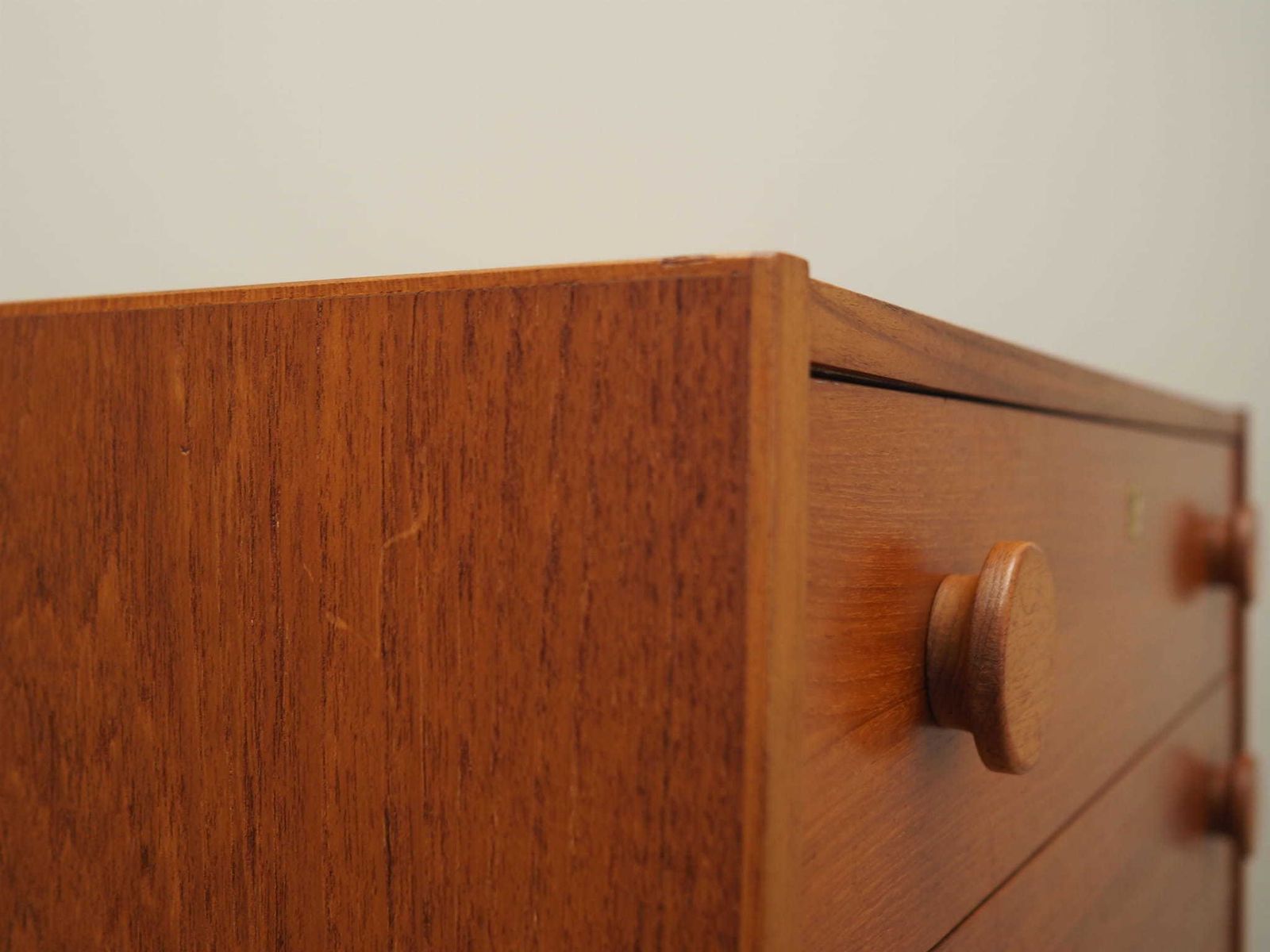 Teak Chest Of Drawers, Danish Design, 1960s, Production Denmark photo vintage