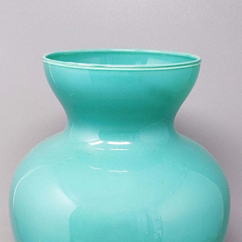 1970s Gorgeous Aquamarine Vase In Murano Glass. Made In Italy Regular Price $410.00 photo Home Decor