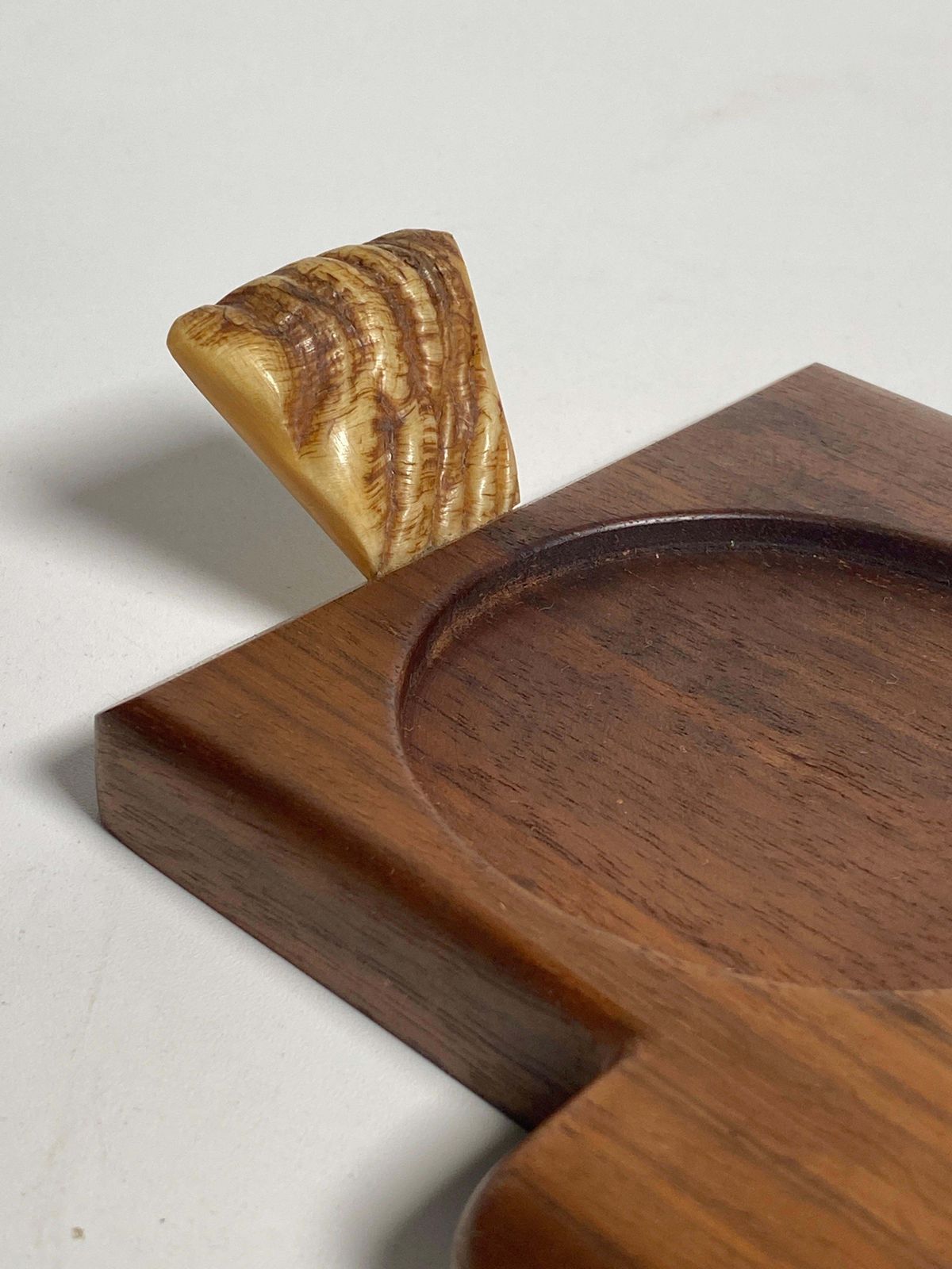 Wooden Coasters, Or Wine Bottles, Made In France In The 1940s, Art Deco Period photo 377.0