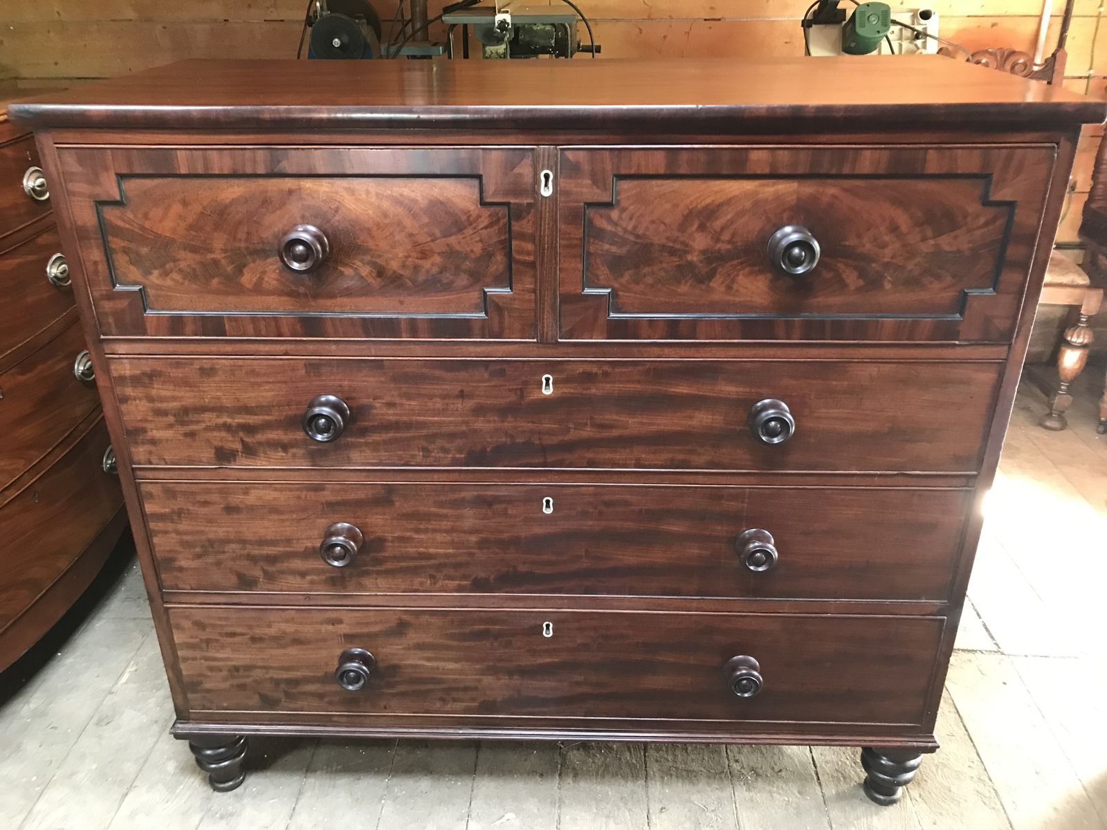 Large Victorian Mahogany Secretaire. photo buy