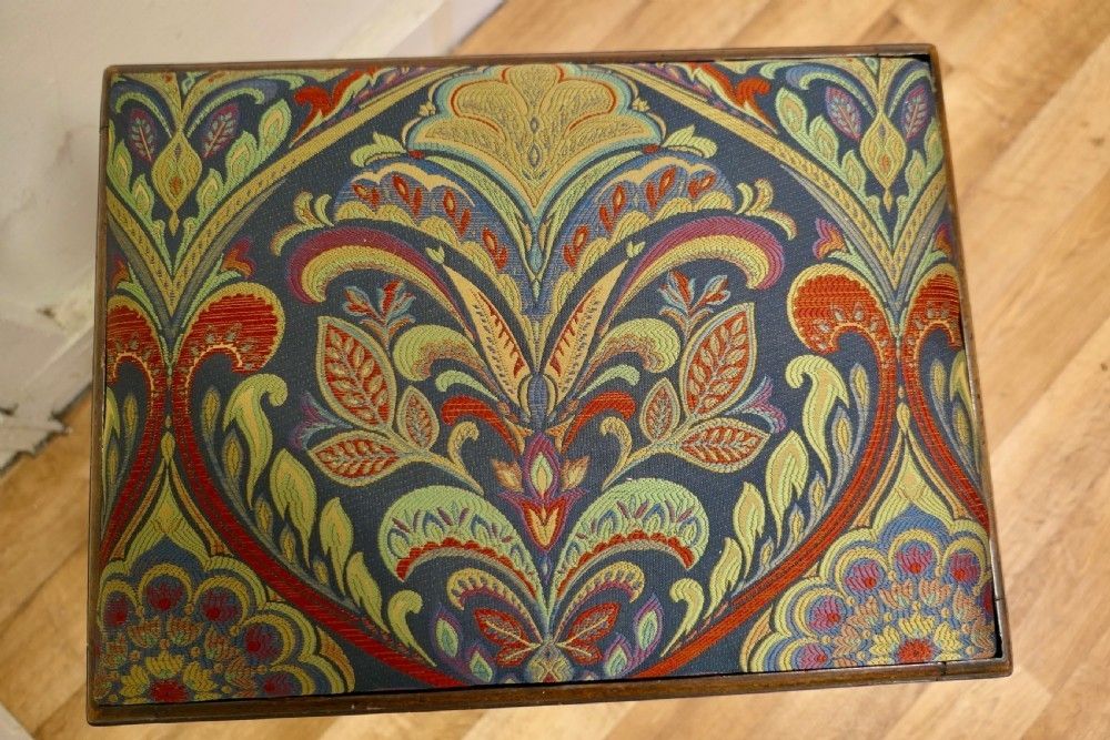 Elegant Victorian Art Nouveau Walnut Occasional Stool photo vinterior