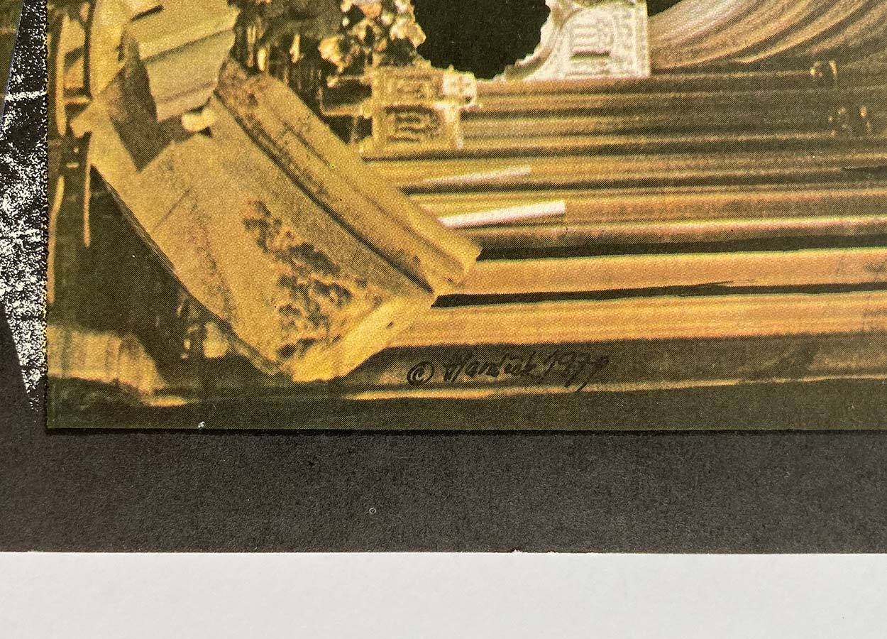 Original Film Poster, The Medusa Touch, Miroslav Hlaváček, 1979, Genuine Czech Vintage Print photo vinterior