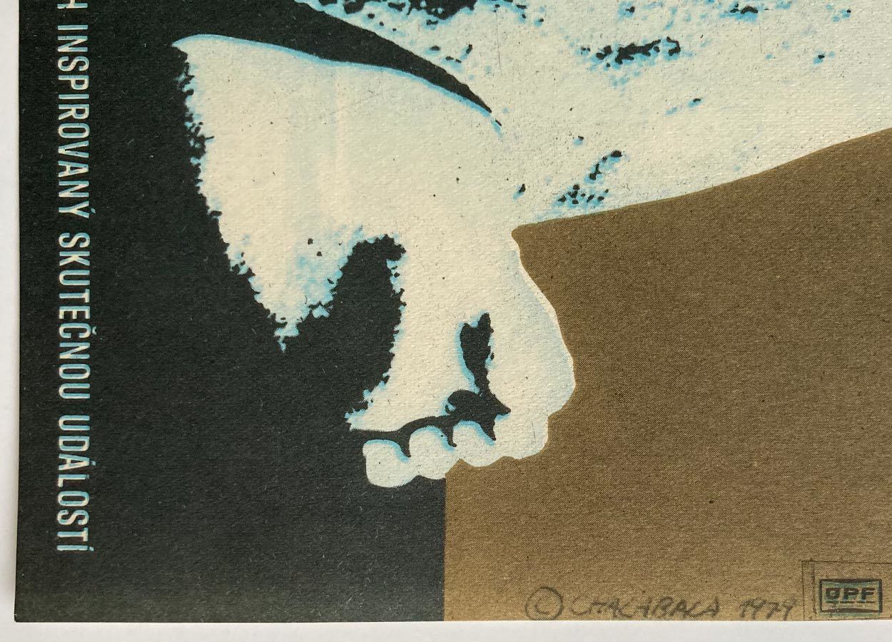 Original Film Poster, The Marcus / Nelson Murders, Petr Chalabala, 1979, Genuine Czech Vintage Print photo 51.0