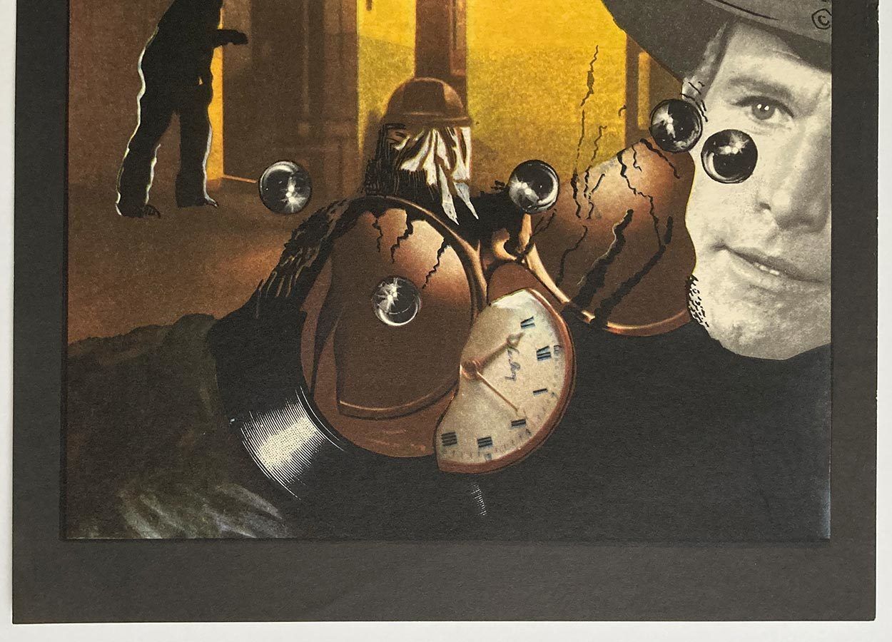 Original Film Poster, The November Plan, Miroslav Hlaváček, 1977, Genuine Czech Vintage Print photo Art