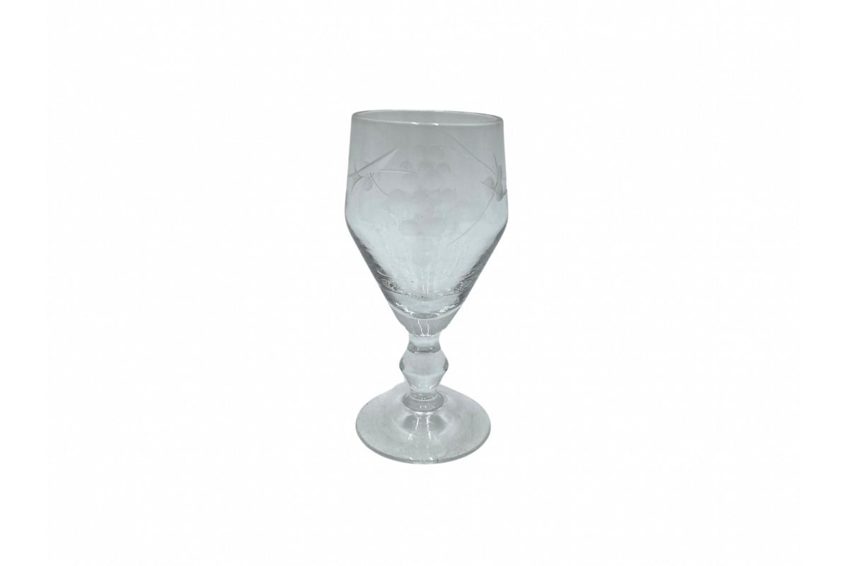 A Glass Decanter With Glasses, 1970s. photo Home Decor