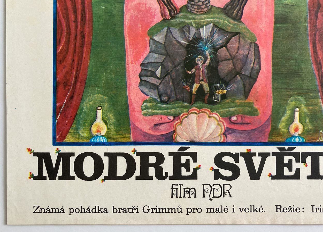 Movie Poster, The Blue Light, Petr Sís, 1976 photo for sale