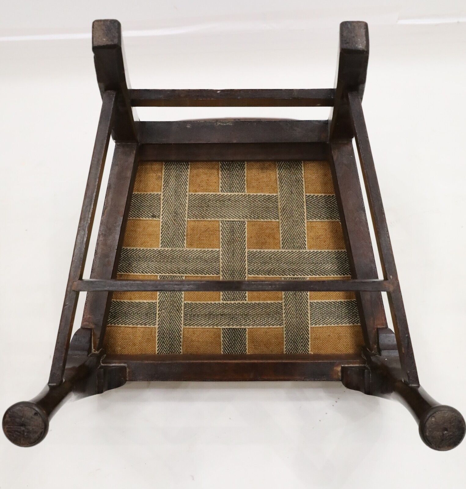 photo for sale 4 Chippendale Revival Dining Chairs Cabriole Legs Carved Back
