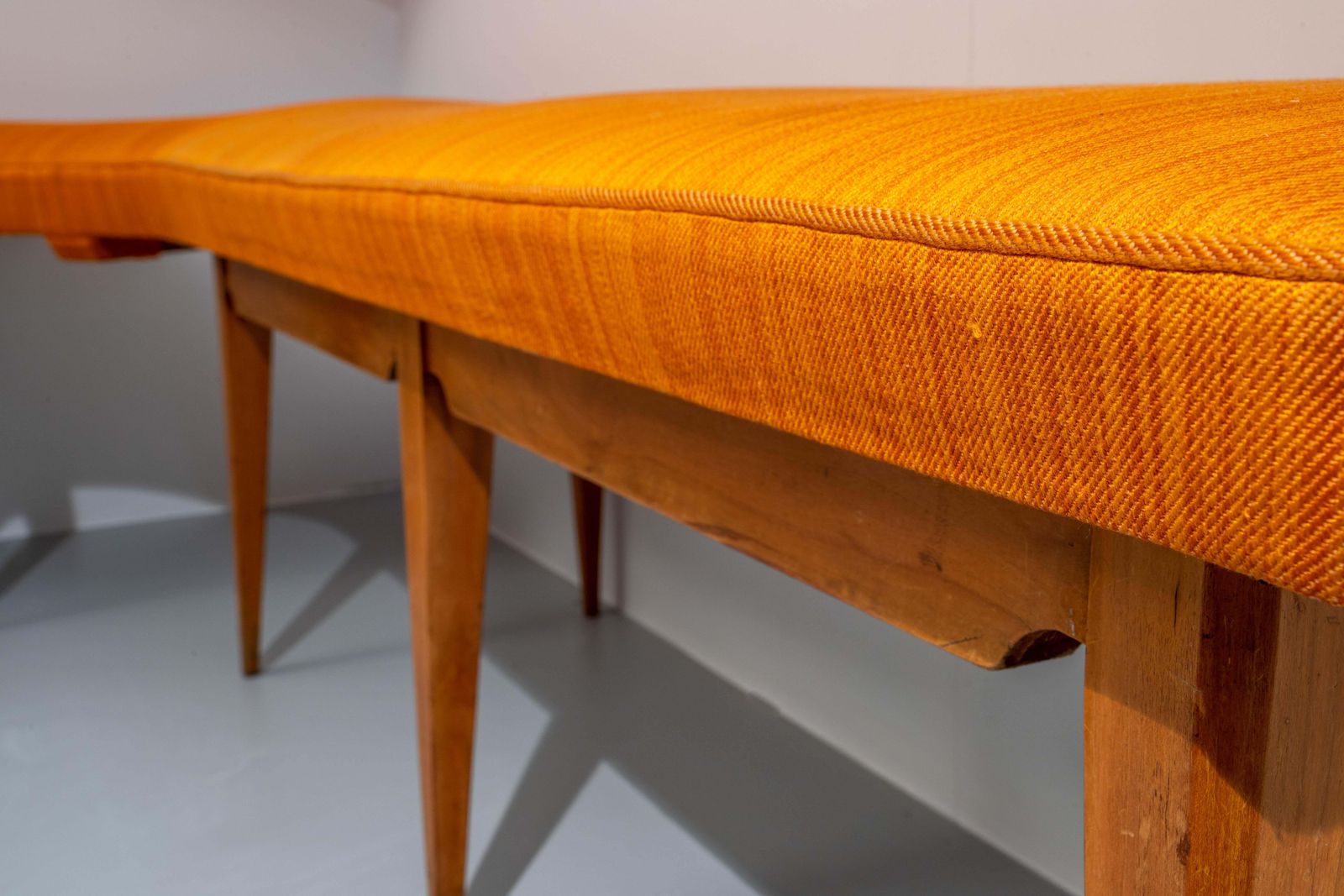 Corner Sofa Blond Wood And Fabric photo 3827.2