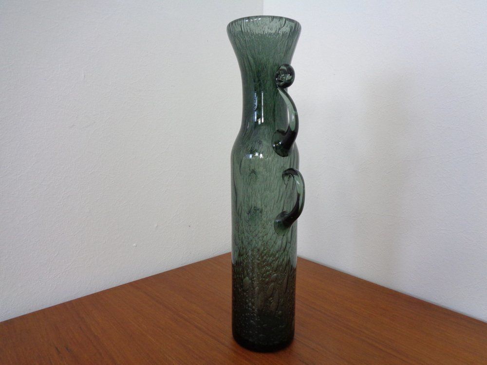 Filigree Italian Glass Vase, 1960s photo 262.0