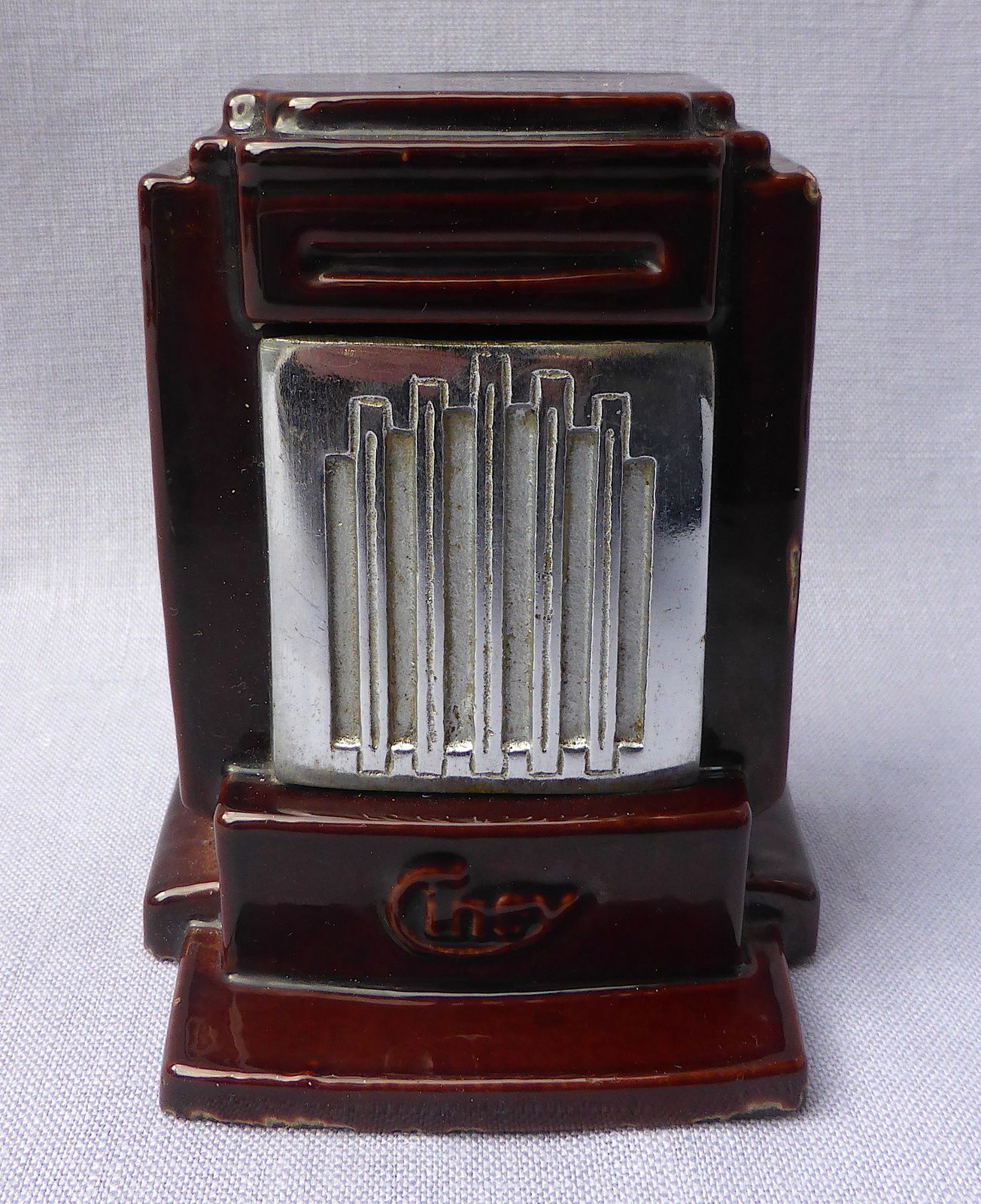 Trio Of Cast Iron Cinay & Fobrux Stove Money Boxes photo vintage