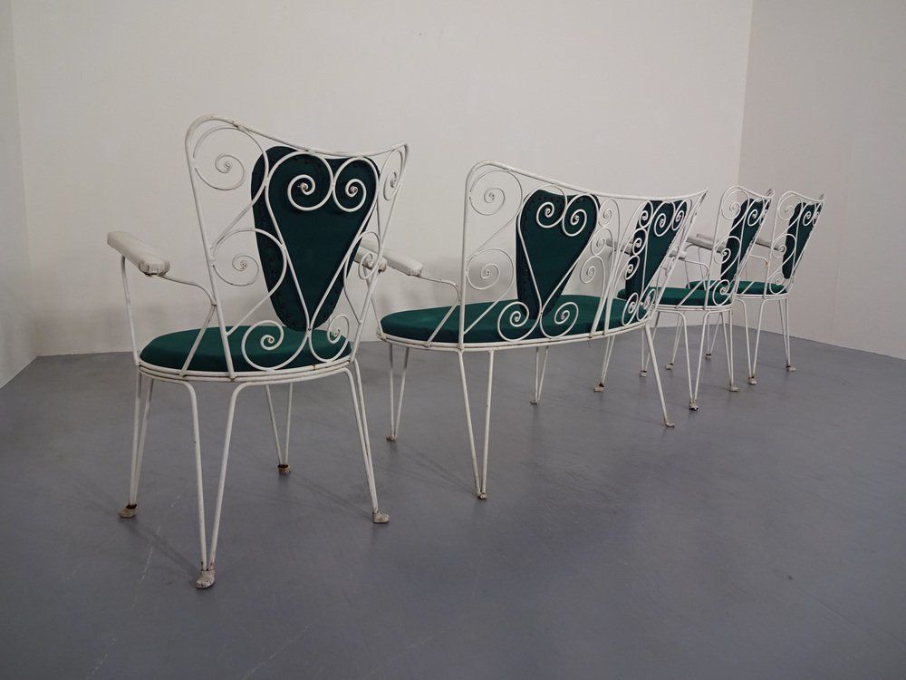 Mauser Garden Sofa Set With 3 Chairs, 1960s photo furniture