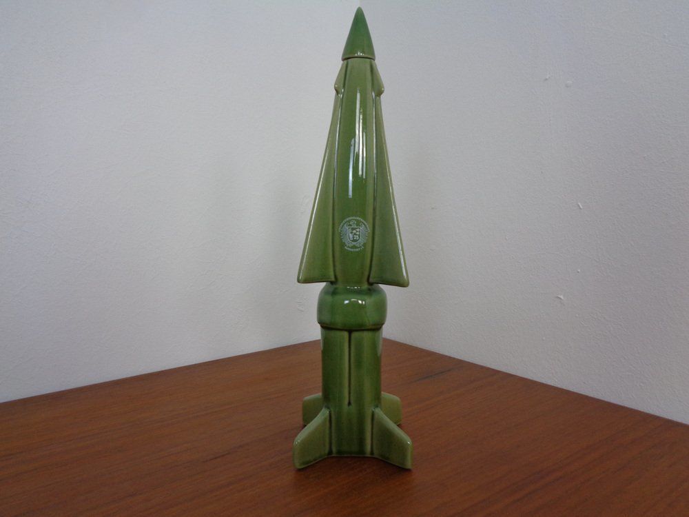 Rocket Ceramic Decanter, Germany, 1960s photo for sale