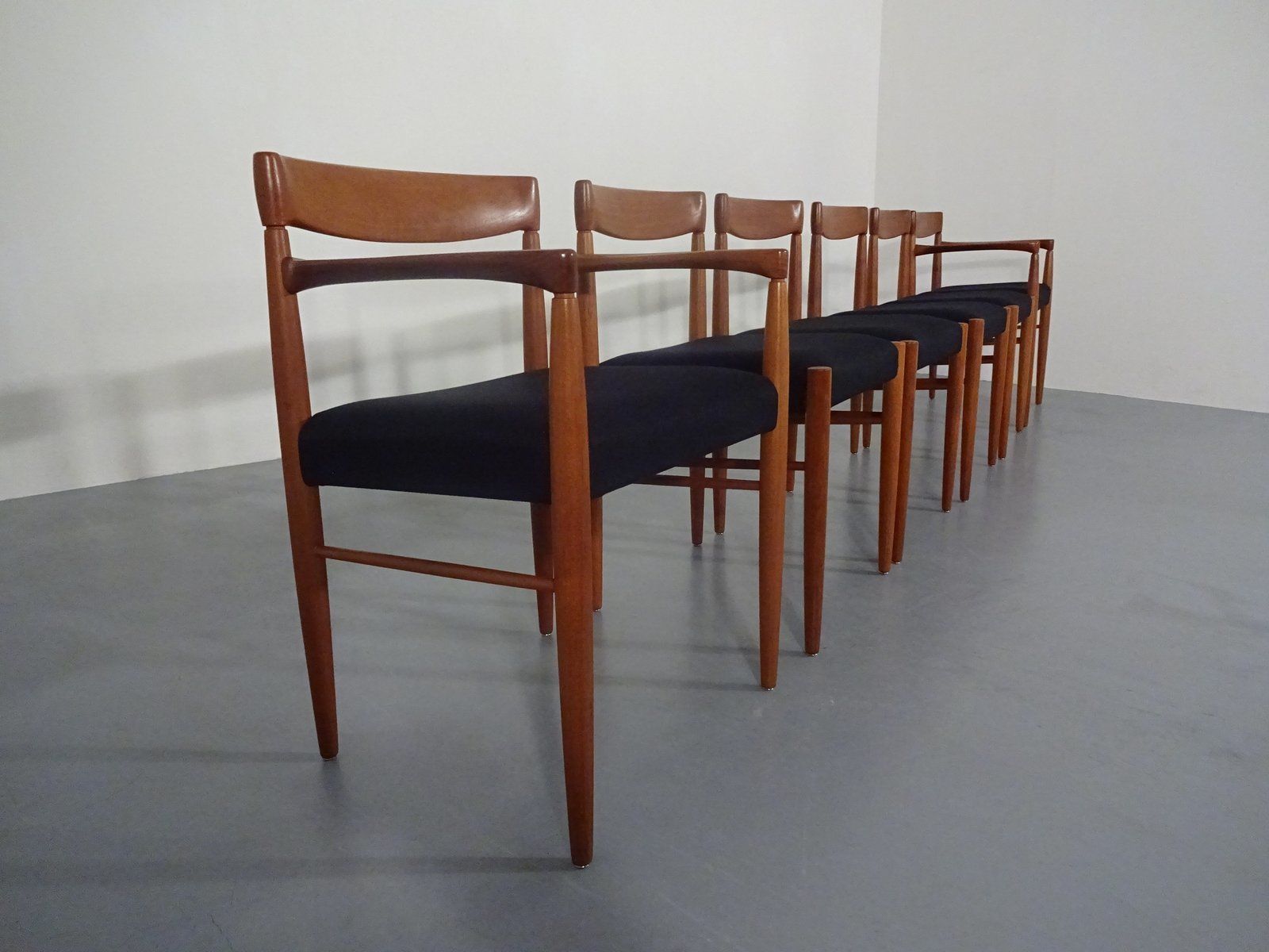 photo for sale Danish Teak Dining Chairs By H. W. Klein For Bramin, 1960s, Set Of 6