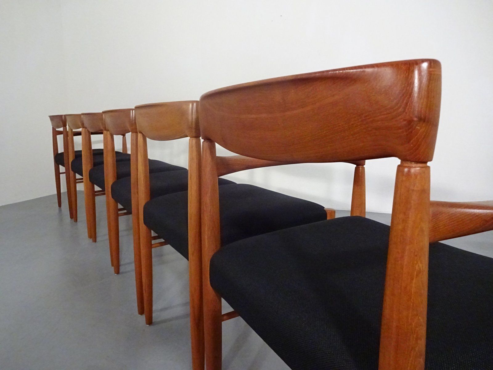 2795.0 Danish Teak Dining Chairs By H. W. Klein For Bramin, 1960s, Set Of 6 photo
