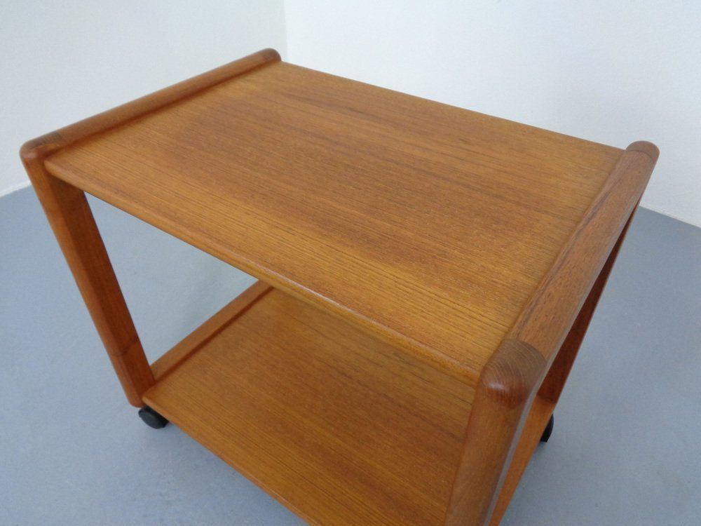 Furniture Mid Century Teak Trolley By Aksel Kjersgaard For Odder Møbler, 1960s photo