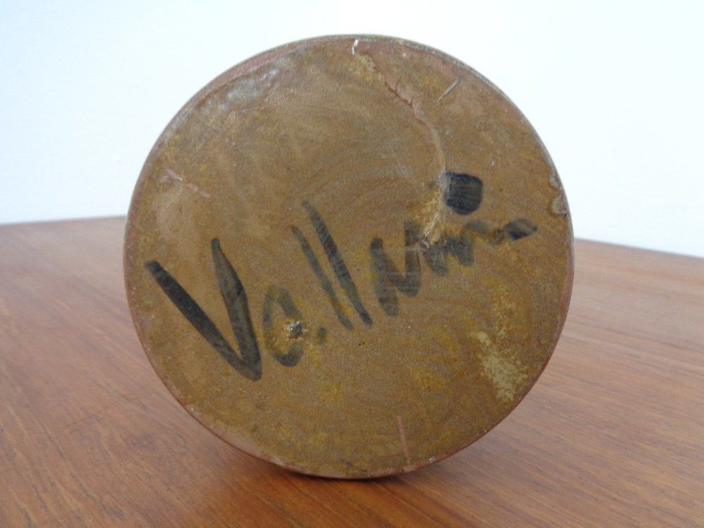 French Studio Ceramic Vase From Vallauris, 1960s photo vinterior