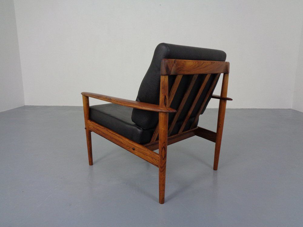 Danish Rosewood Model 56 Armchair By Grete Jalk For Poul Jeppesen, 1960s photo buy