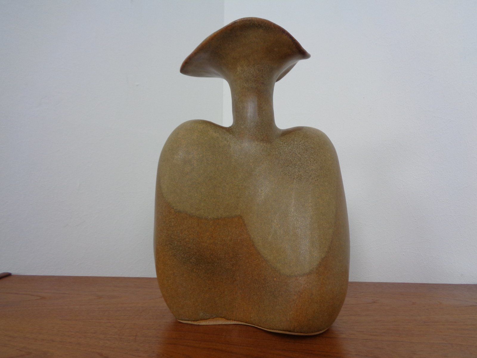 Home Decor Large Danish Studio Vase In Ceramic, 1960s photo