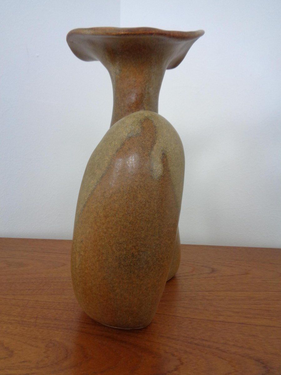 786.0 Large Danish Studio Vase In Ceramic, 1960s photo
