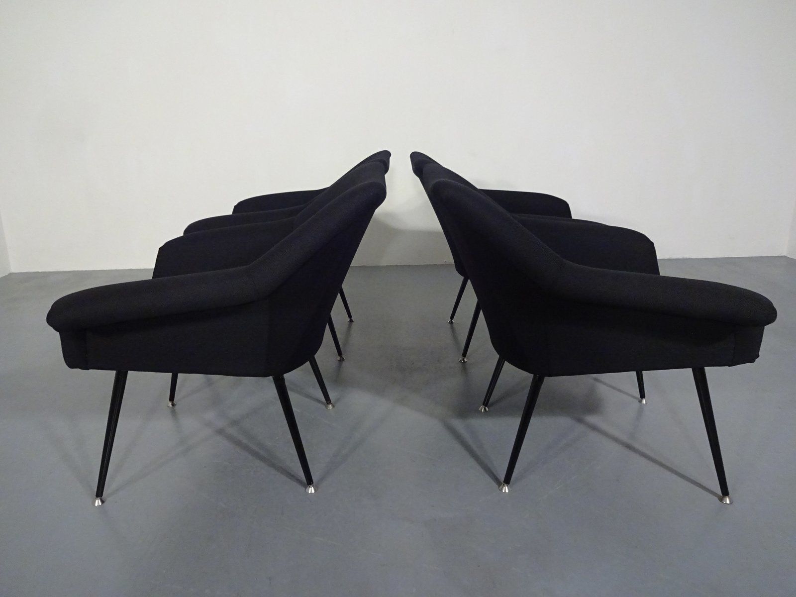 Mid Century Lounge Chairs 1960s Set Of 4 photo for sale