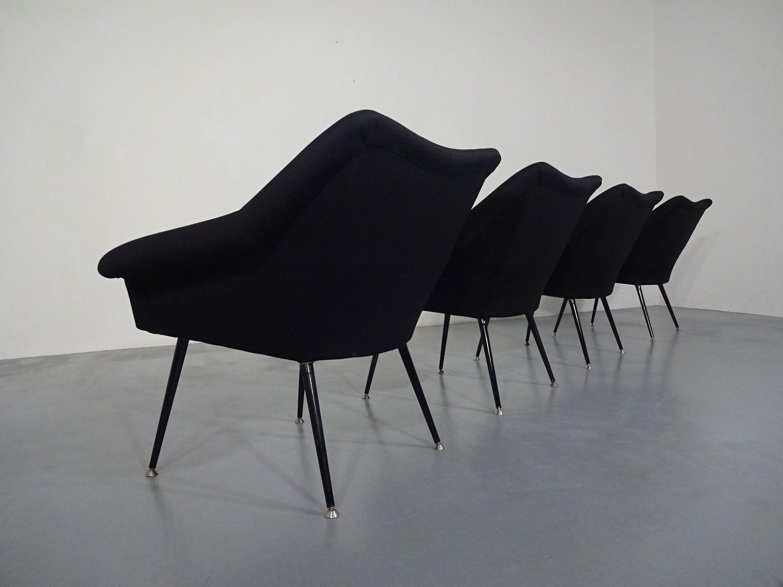 photo furniture Mid Century Lounge Chairs 1960s Set Of 4