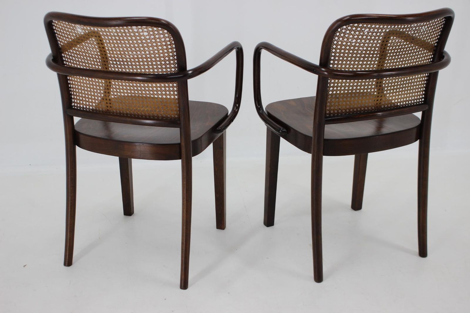 photo for sale 1920s Josef Hoffmann Bentwood Chairs, No. 811 For Thonet,Czechoslovakia