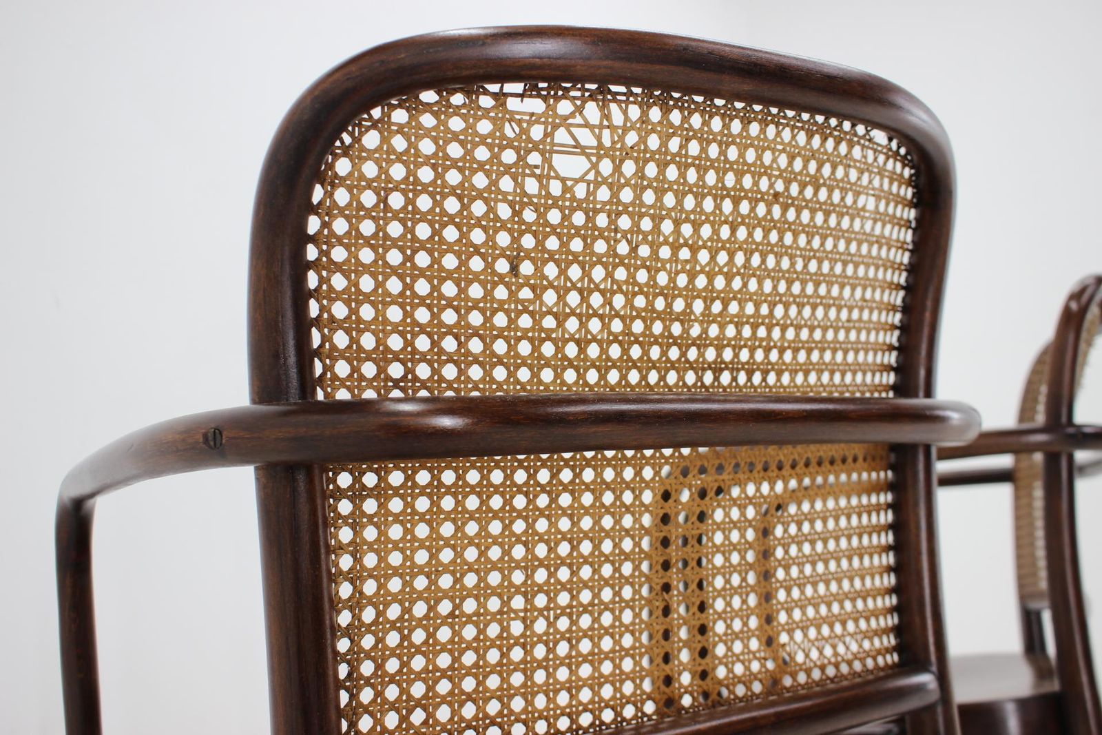 Furniture 1920s Josef Hoffmann Bentwood Chairs, No. 811 For Thonet,Czechoslovakia photo