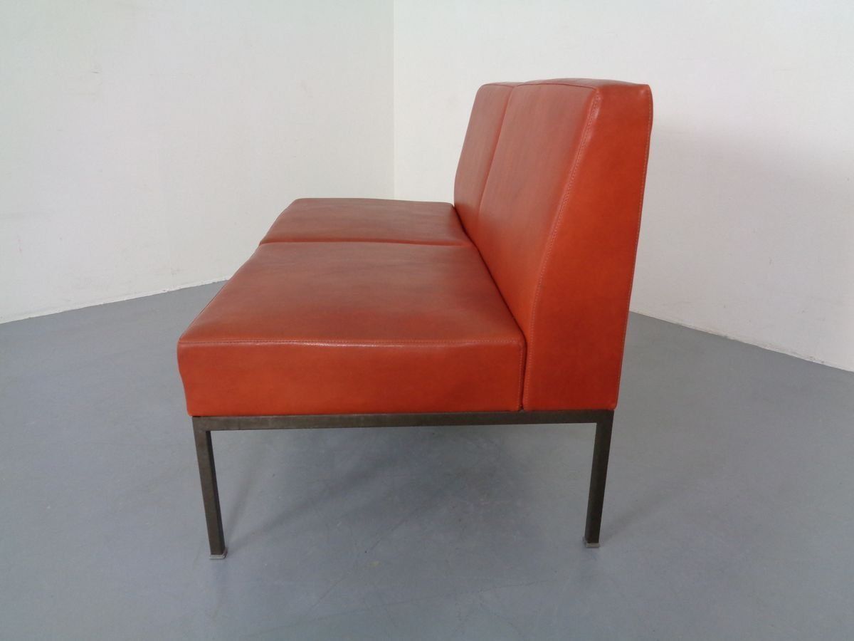 Minimalist 2 Seater Bench  1960s photo vinterior