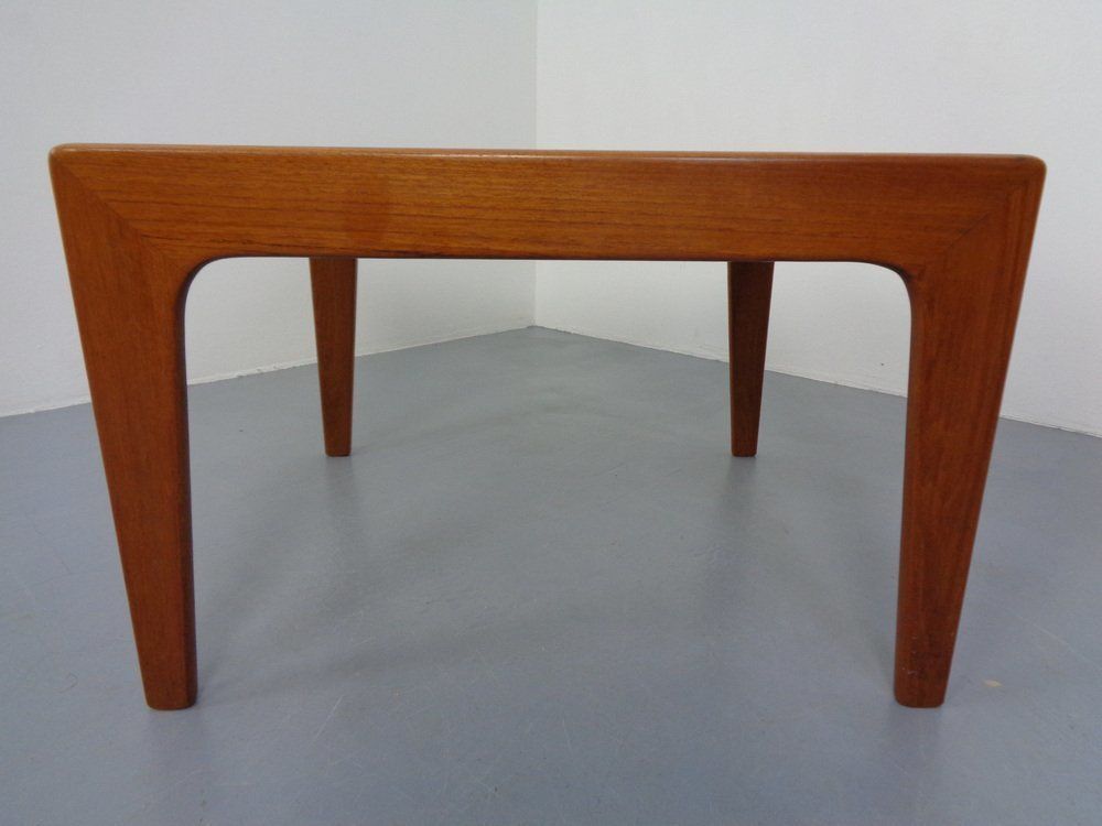Teak Coffee Table From Arne Wahl Iversen, Denmark, 1960s photo Furniture
