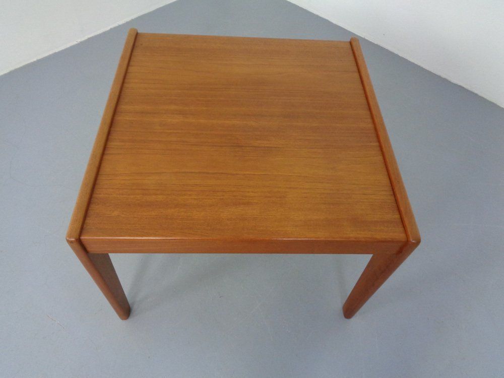 Teak Coffee Table From Arne Wahl Iversen, Denmark, 1960s photo vintage