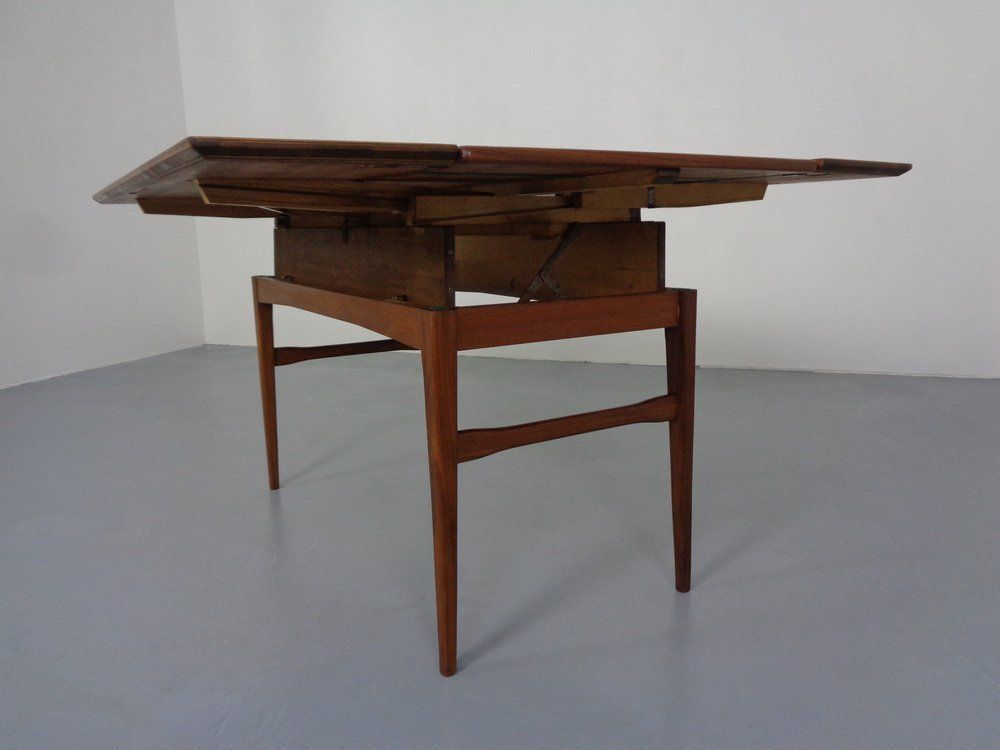 photo furniture Teak Dining Or Coffee Table, Denmark, 1960s