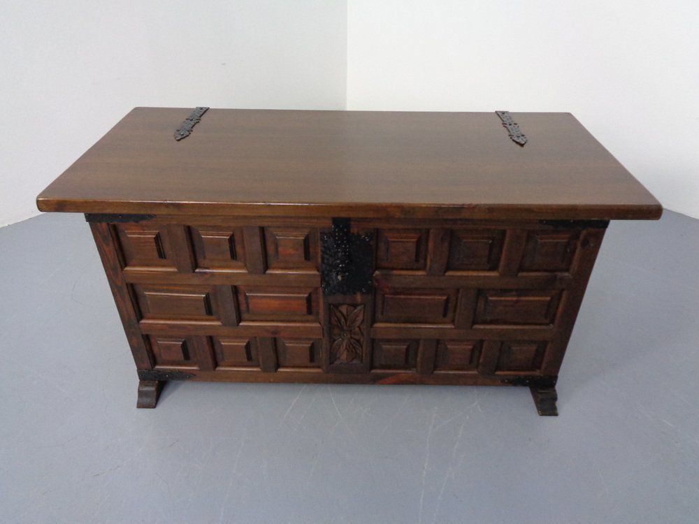Spanish Chest & 2 Chests Of Drawers, 1960s, Set Of 3 photo vinterior